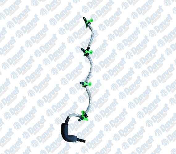 WINTECH 0500186 Enjektor Yakit Geri Donus Hortumu P301--C Elysee-Ds3-Ds4-P208-P2008-P206+(T3e) Plus -P308-C3 Iii-C3